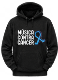 Música Contra Cáncer Premium Pullover Hoodie