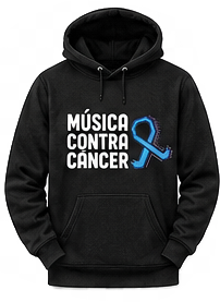 Música Contra Cáncer Premium Pullover Hoodie